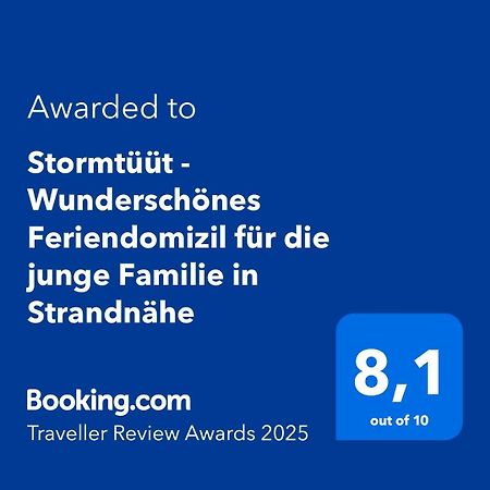 Stormtueuet - Wunderschoenes Feriendomizil Fuer Die Junge Familie In Strandnaehe Wangerooge Kültér fotó